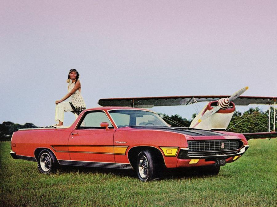 Ford Ranchero GT 429 Super Cobra Jet Ram-Air Sedan-Pickup '1971